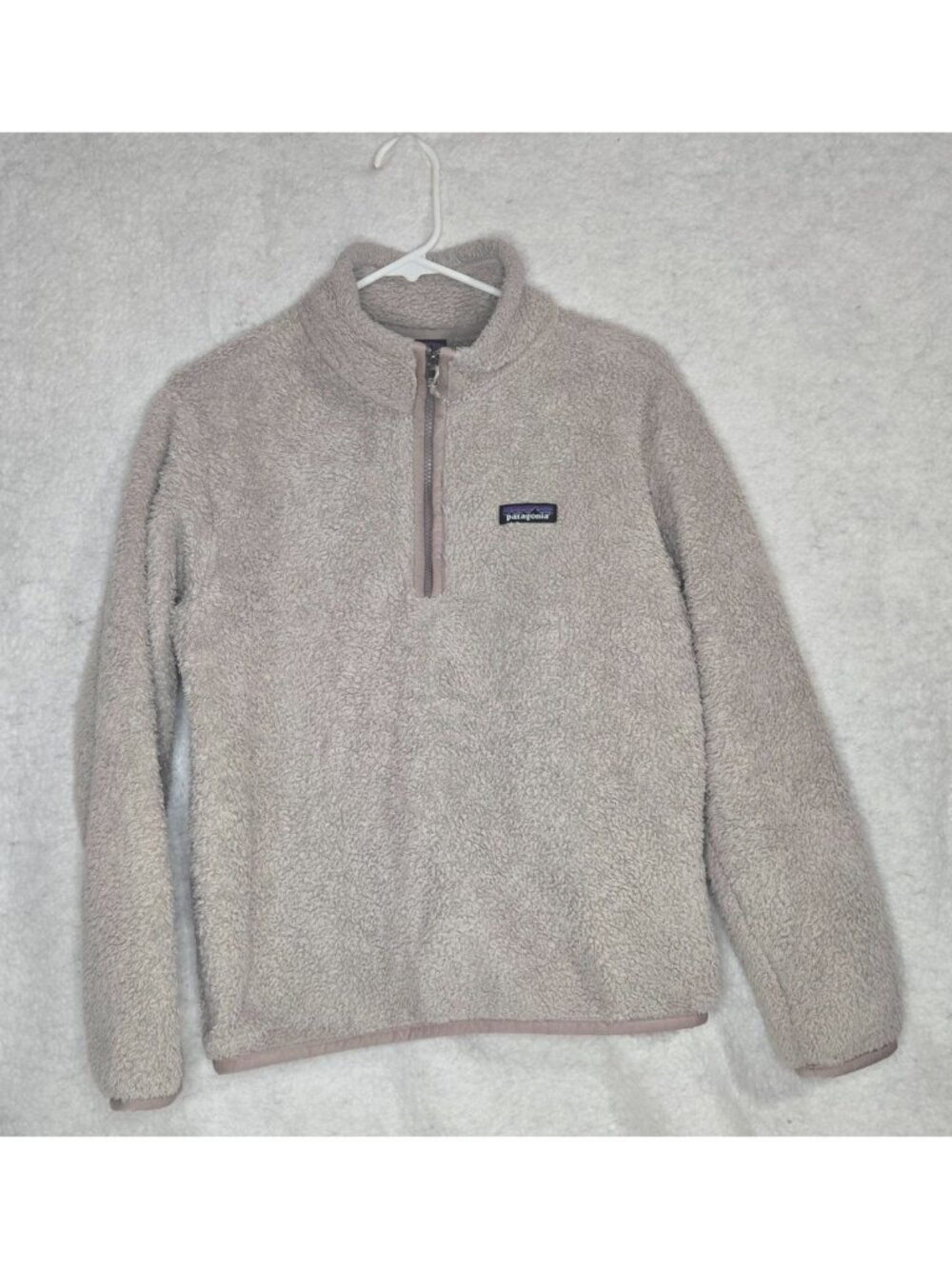 Patagonia Women’s Los Gatos 1/4 Zip Fleece Shroom Taupe Size Small